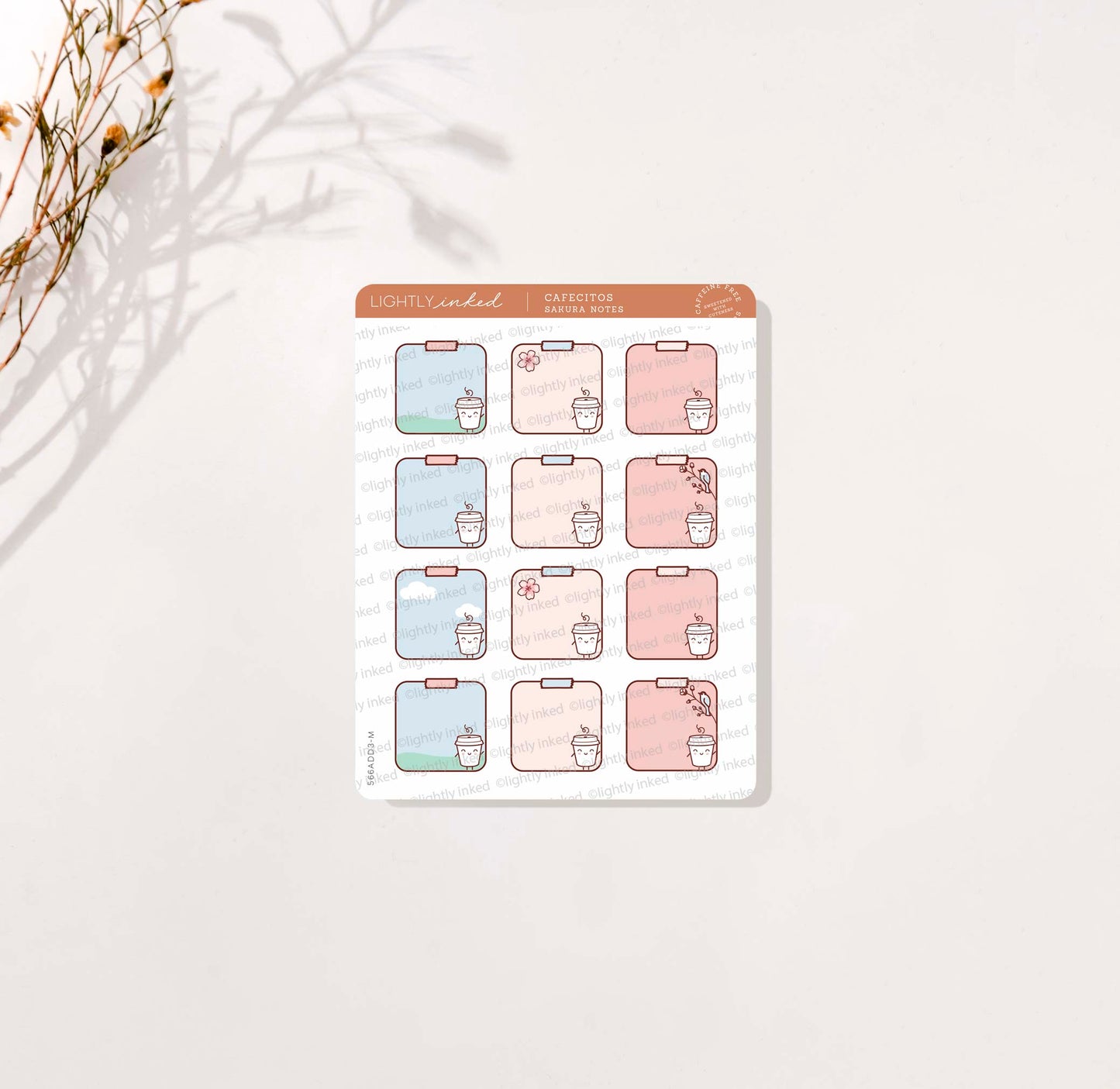 Cafecitos: Sakura Notes