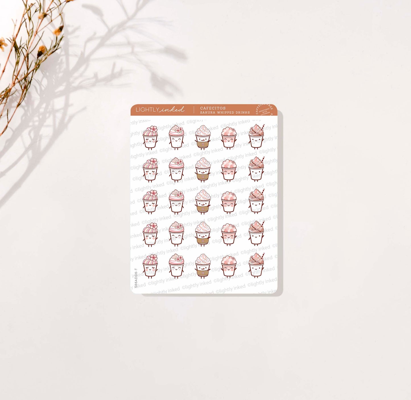 Cafecitos: Sakura Aroma Whipped Drinks