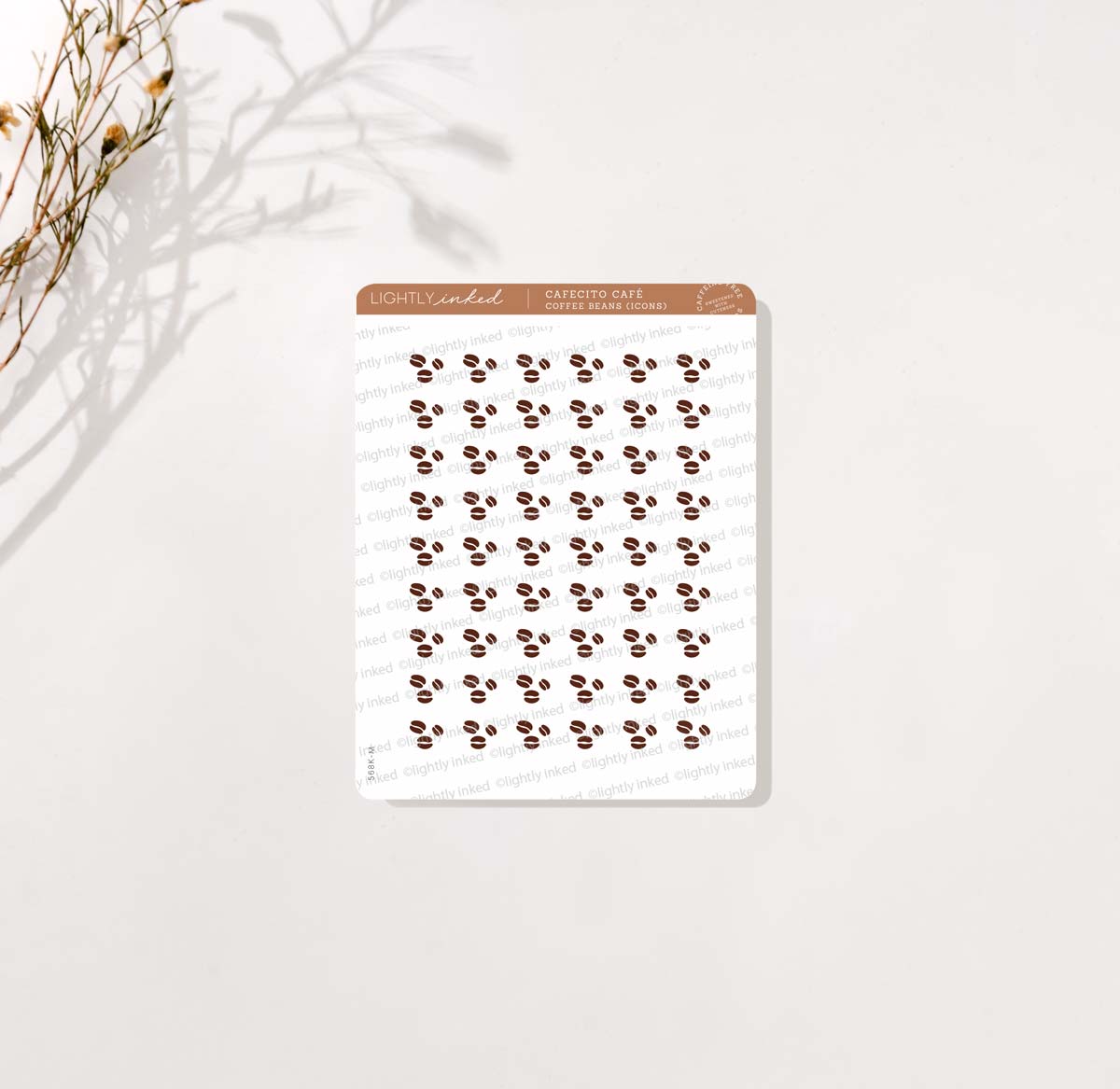 Cafecito Café: Coffee Beans Icons