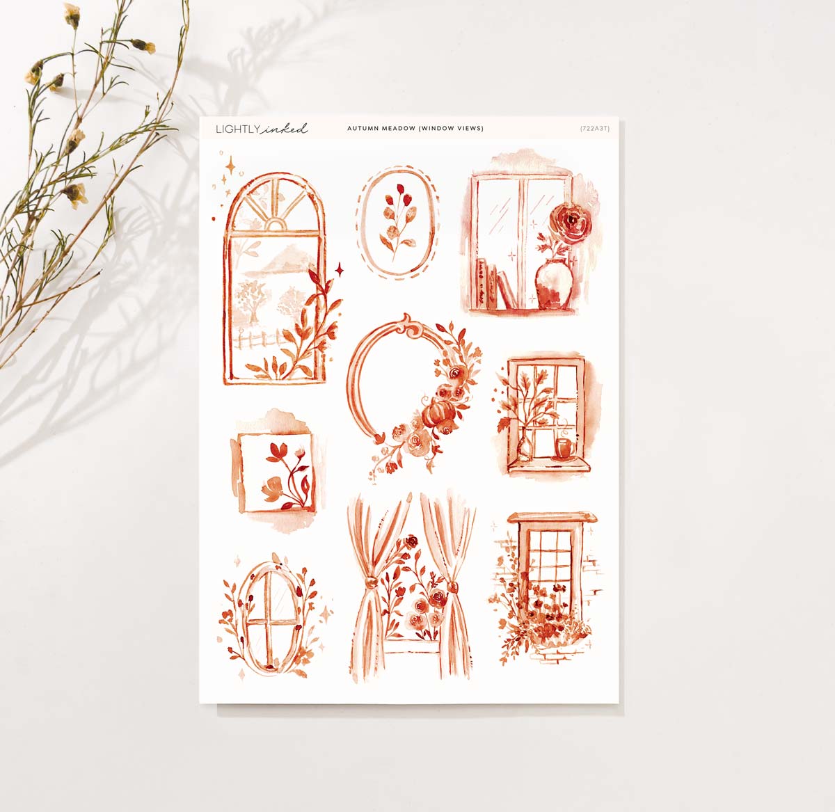 Autumn Meadow - Window Views
