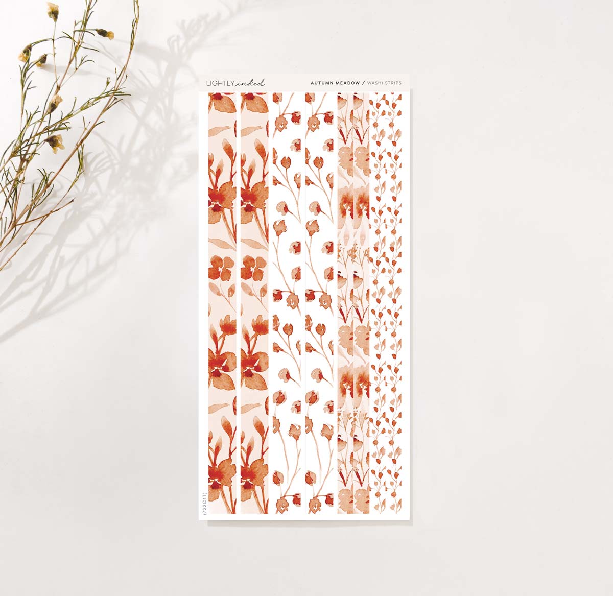 Autumn Meadow-Washi Strips