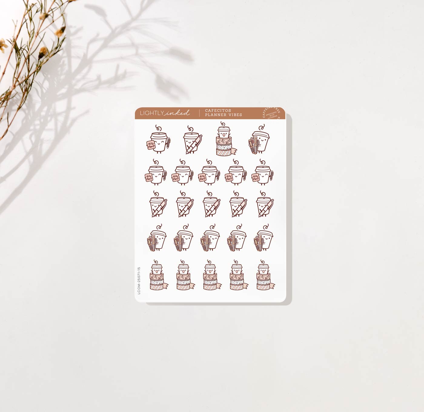 Planner Vibes-Cafecitos Planner Vibes sheet