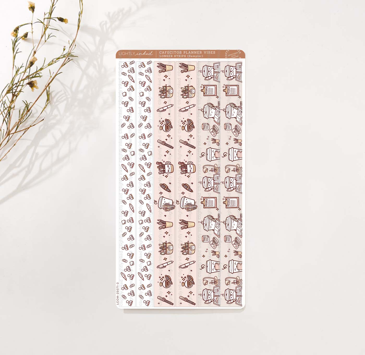 Planner Vibes- Longer Strips