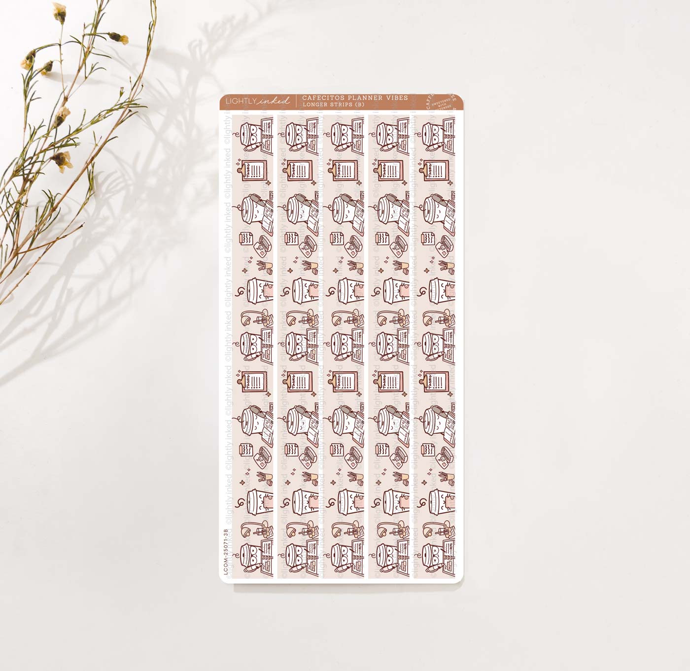 Planner Vibes- Longer Strips