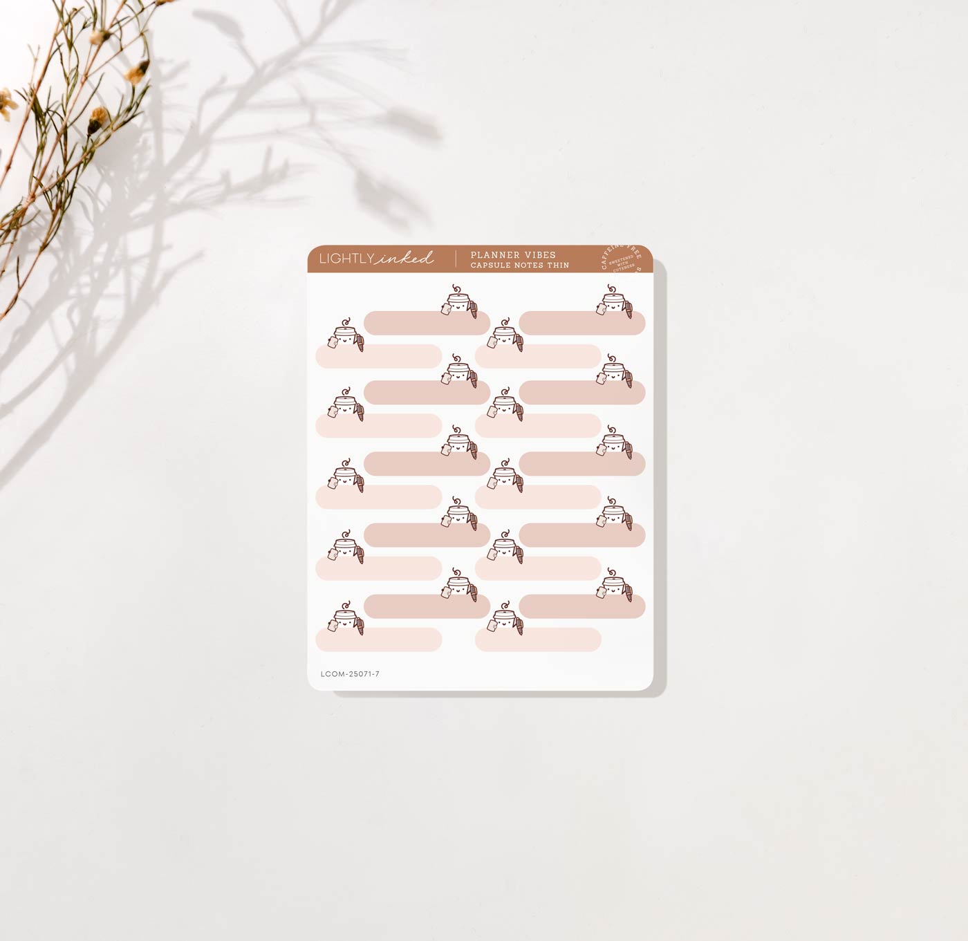Planner Vibes-Capsule Notes Thin