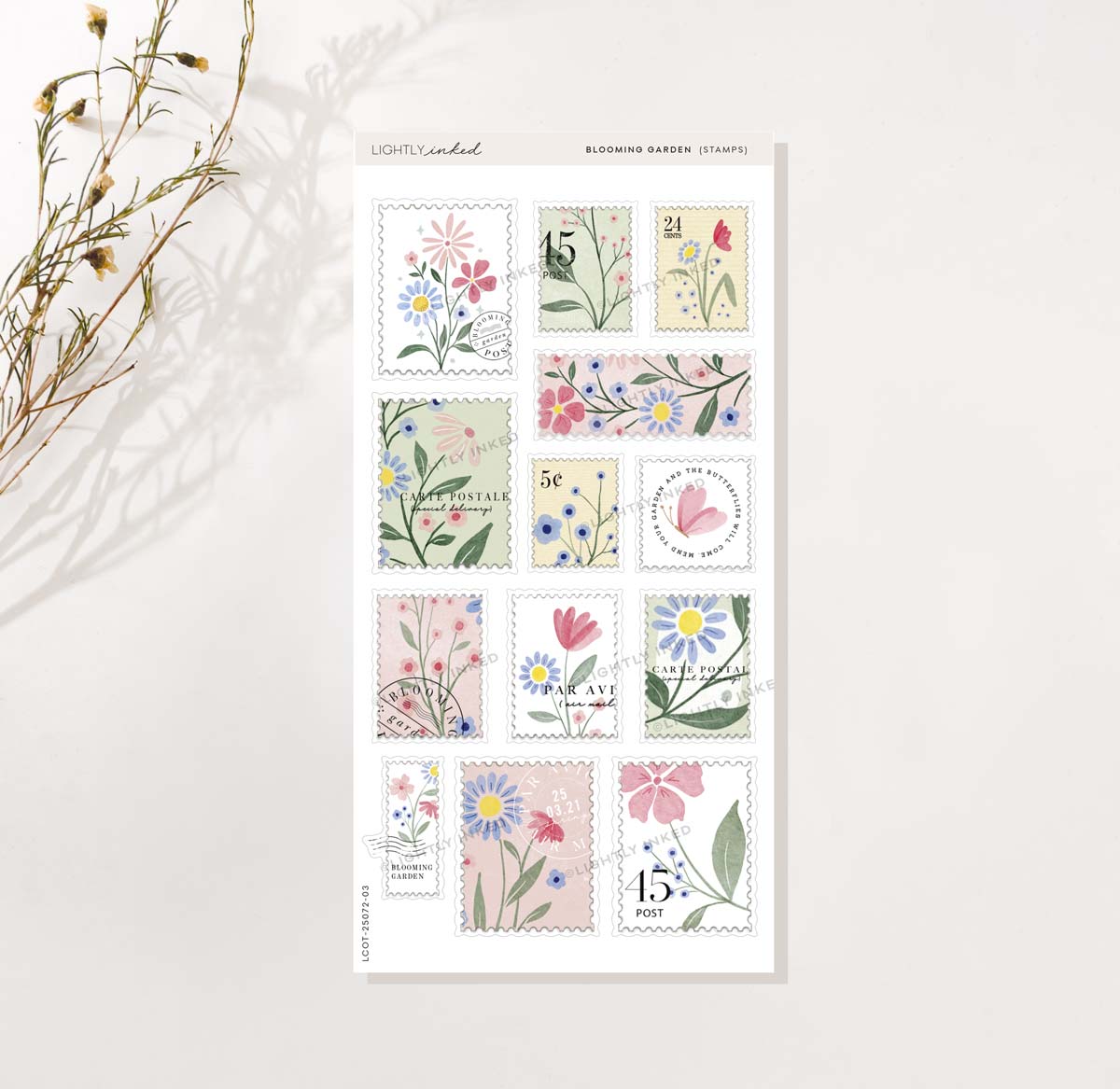 Blooming Garden-Stamps