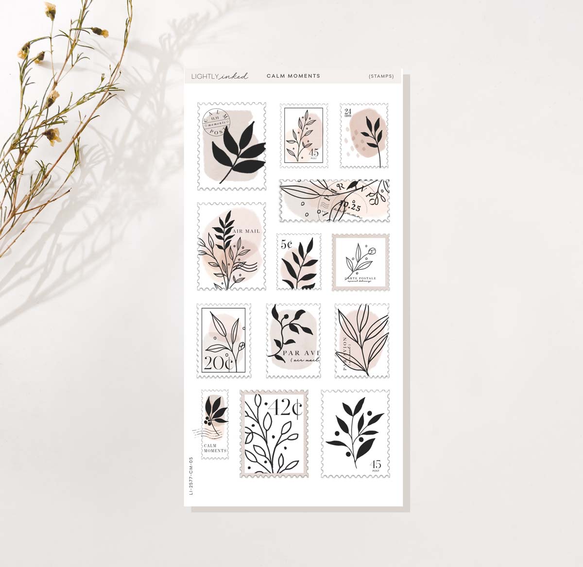 Calm Moments Collection-Stamps