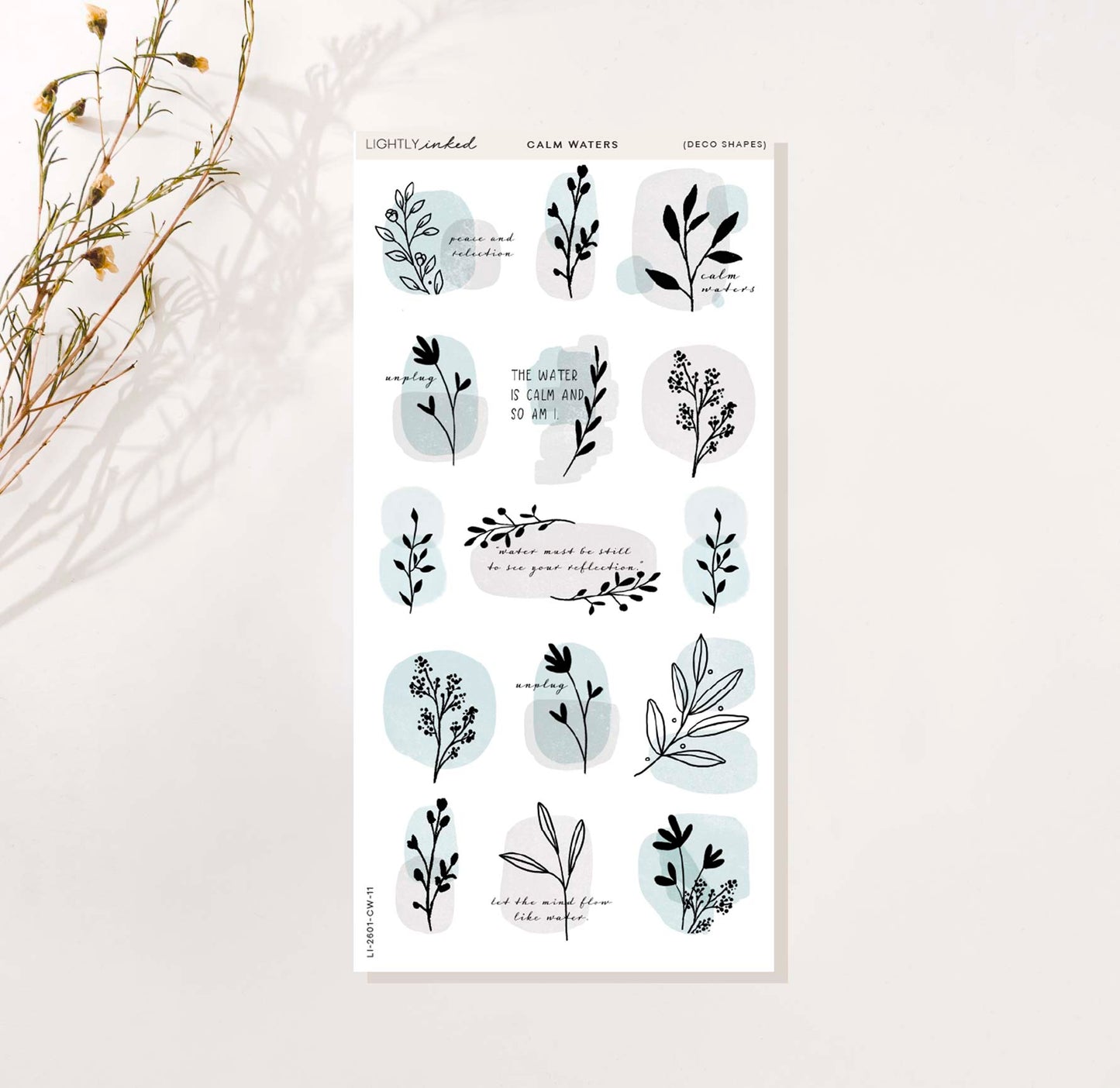 Calm Waters Collection-Deco Shapes