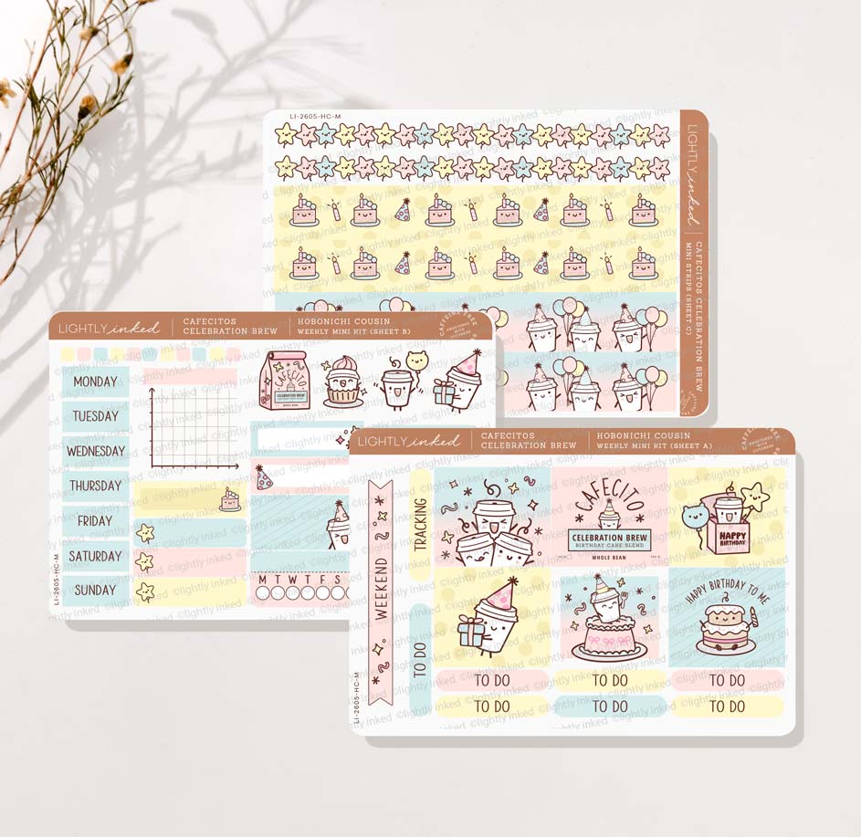 Celebration Brew-Hobonich Cousin Mini-Kit