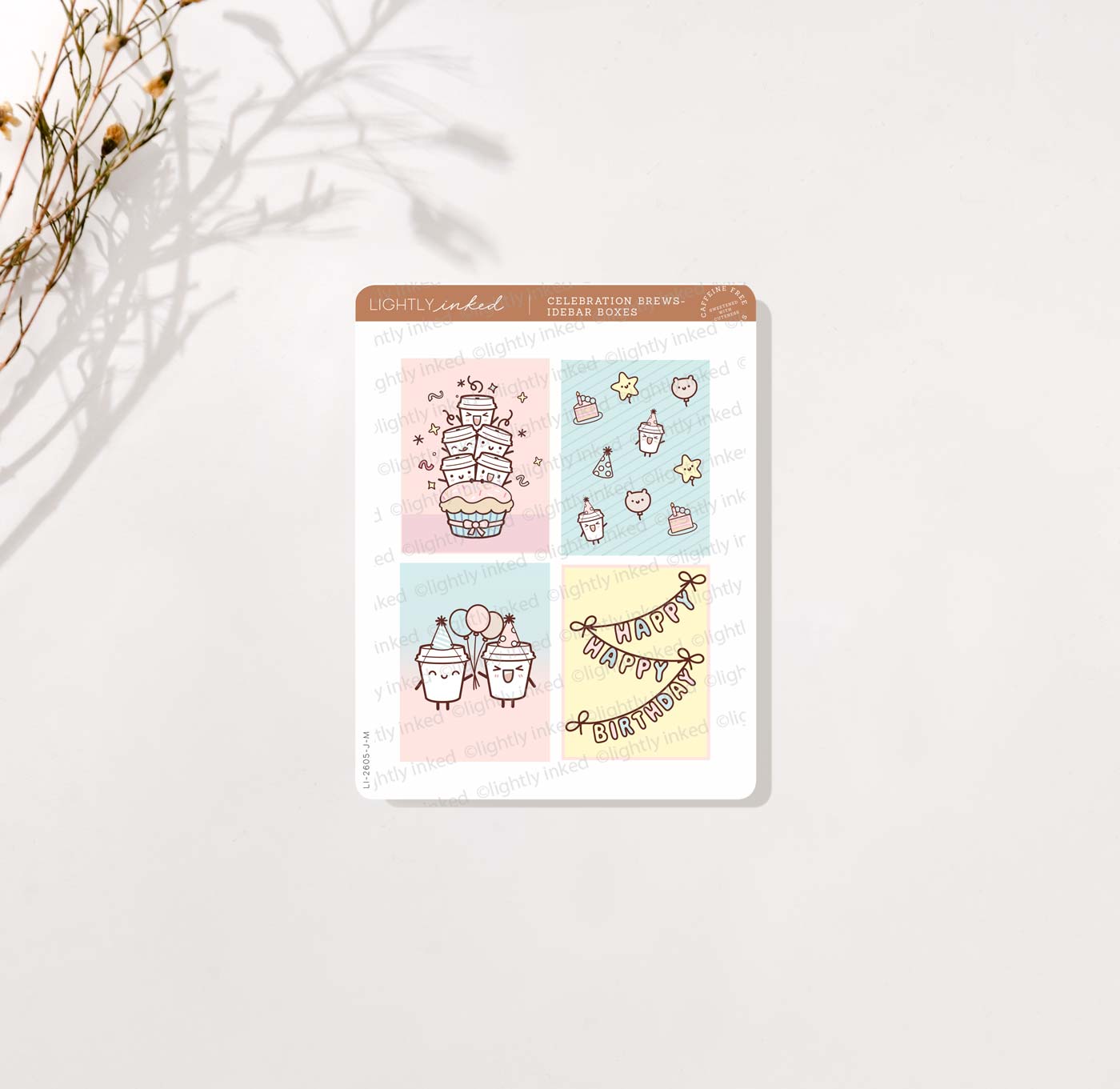 Celebration Brew-Side Bar boxes (Kit Add On)