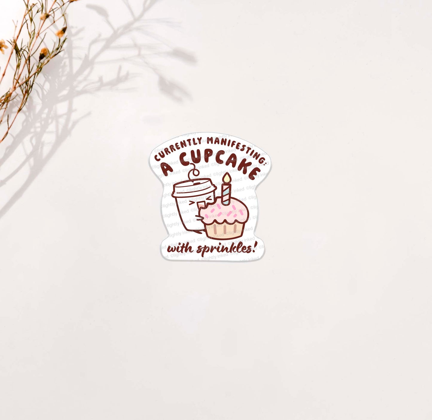 Cupcake with Sprinkles