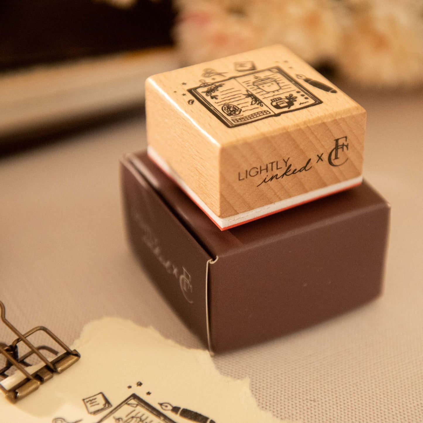LI X FI- Our Favorite Things: Wood Stamp