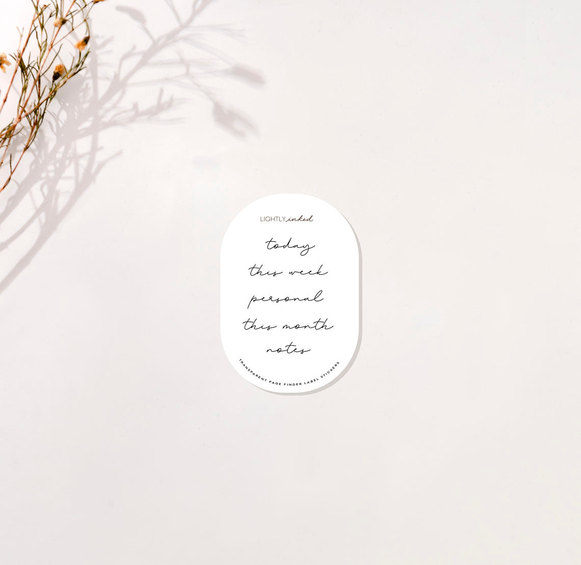 Page Finder Labels- Basics