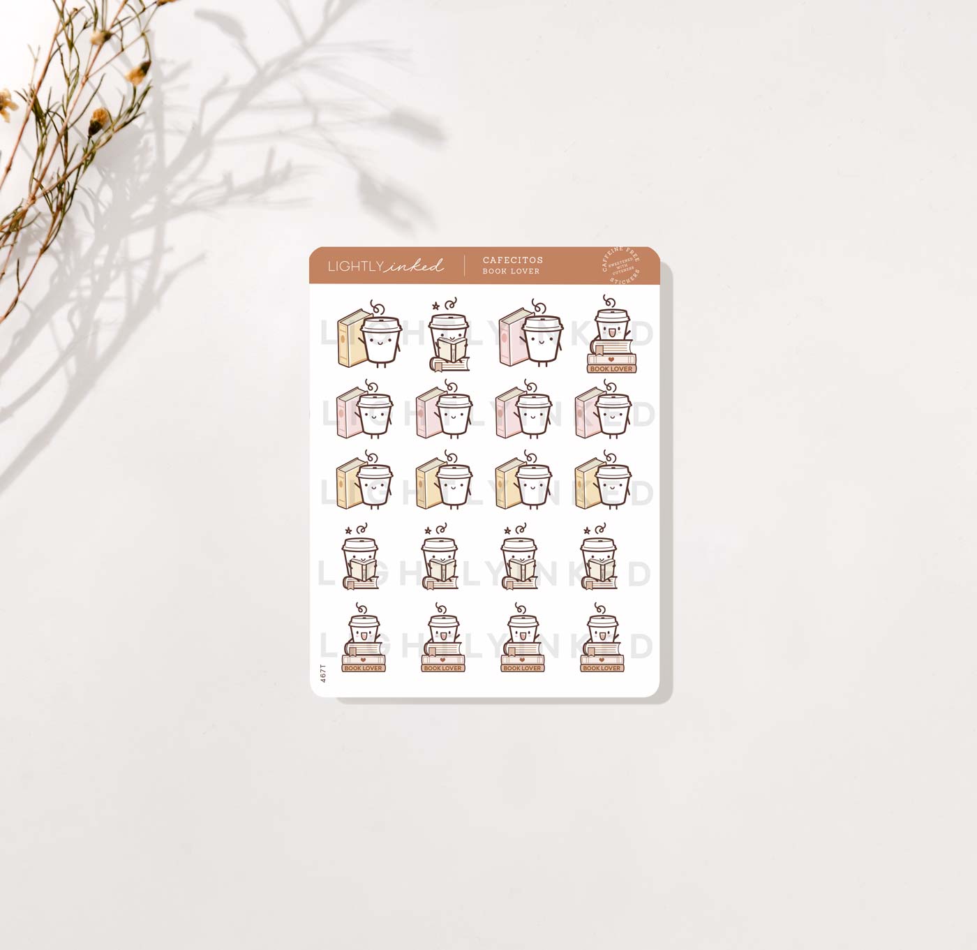 Cafecitos: Book Lover