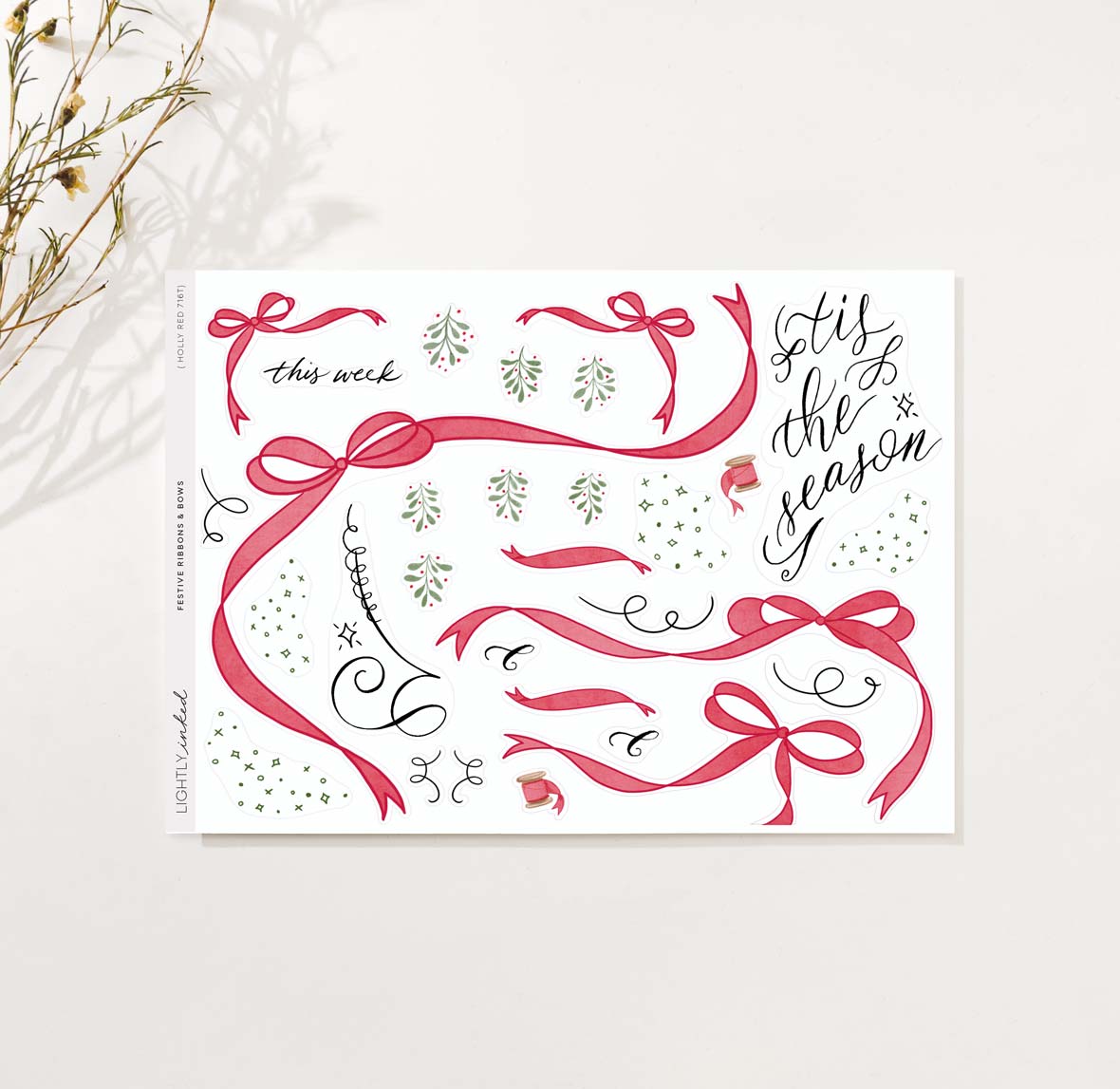 Festive Ribbons and Bows