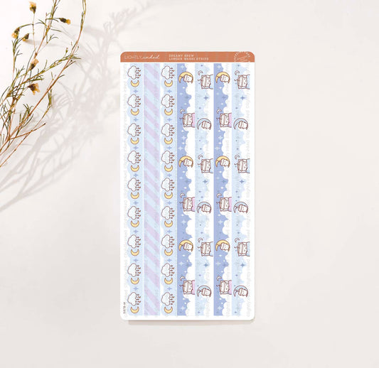 Cafecitos | Dreamy Brew, Longer Washi Strips