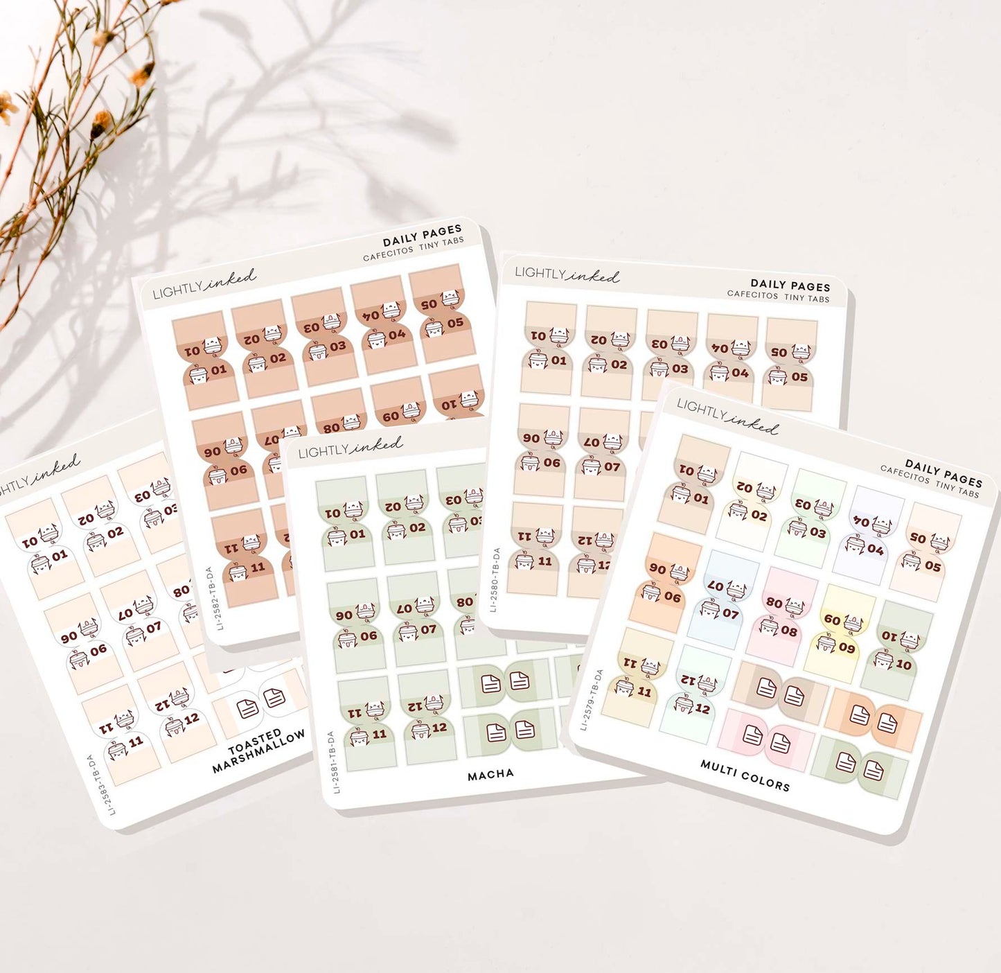 Daily Tabs (Cafecito)- Tiny