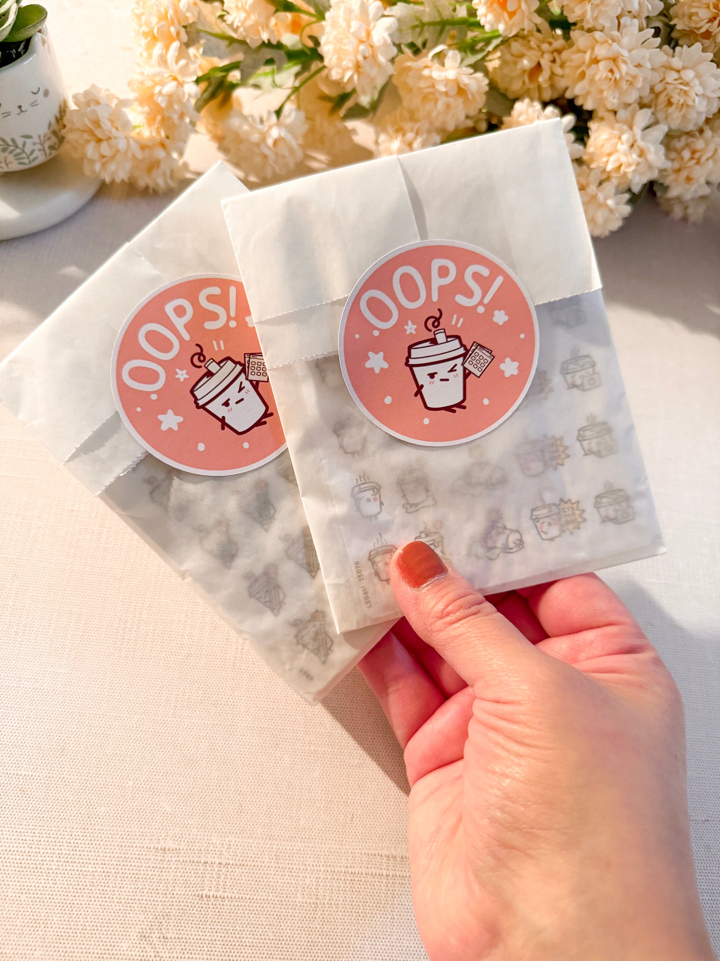 OOPS BAG- Cafecito Sticker Sheet Grab Bag