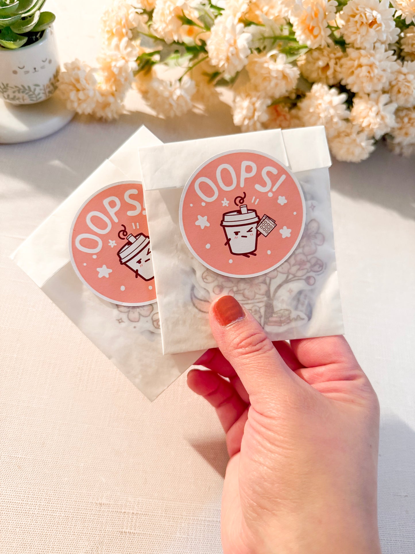 OOPS BAG- Die Cut Stickers Grab Bag