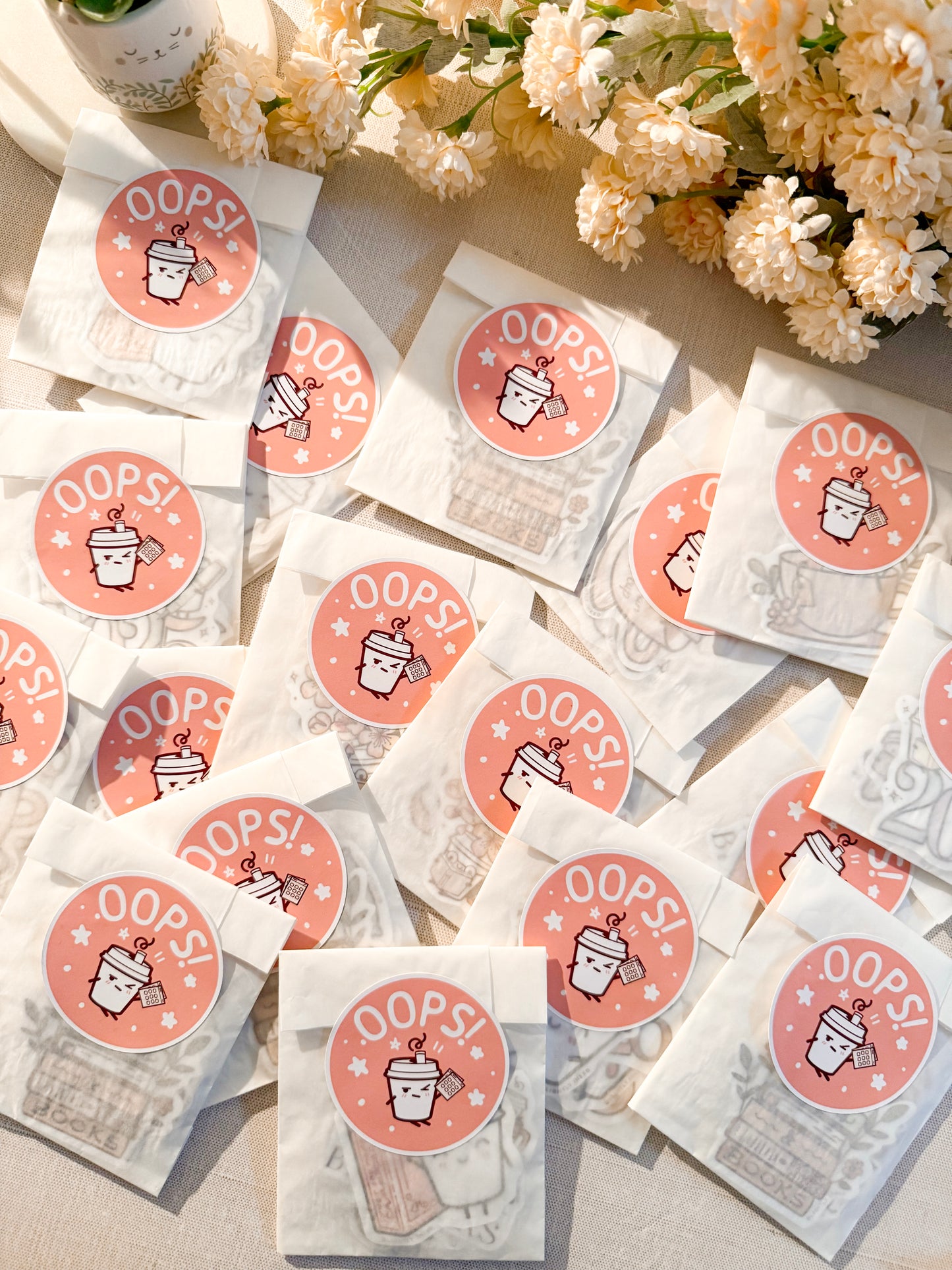 OOPS BAG- Die Cut Stickers Grab Bag