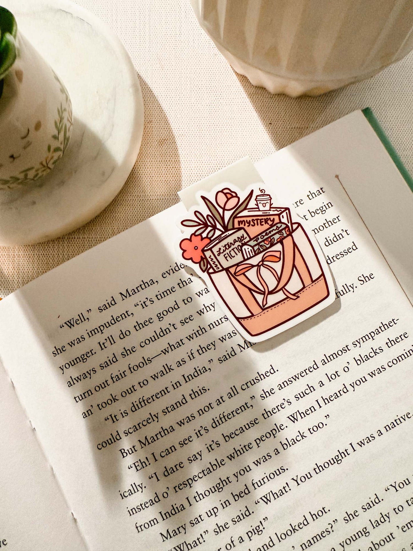 Book Tote Book Mark