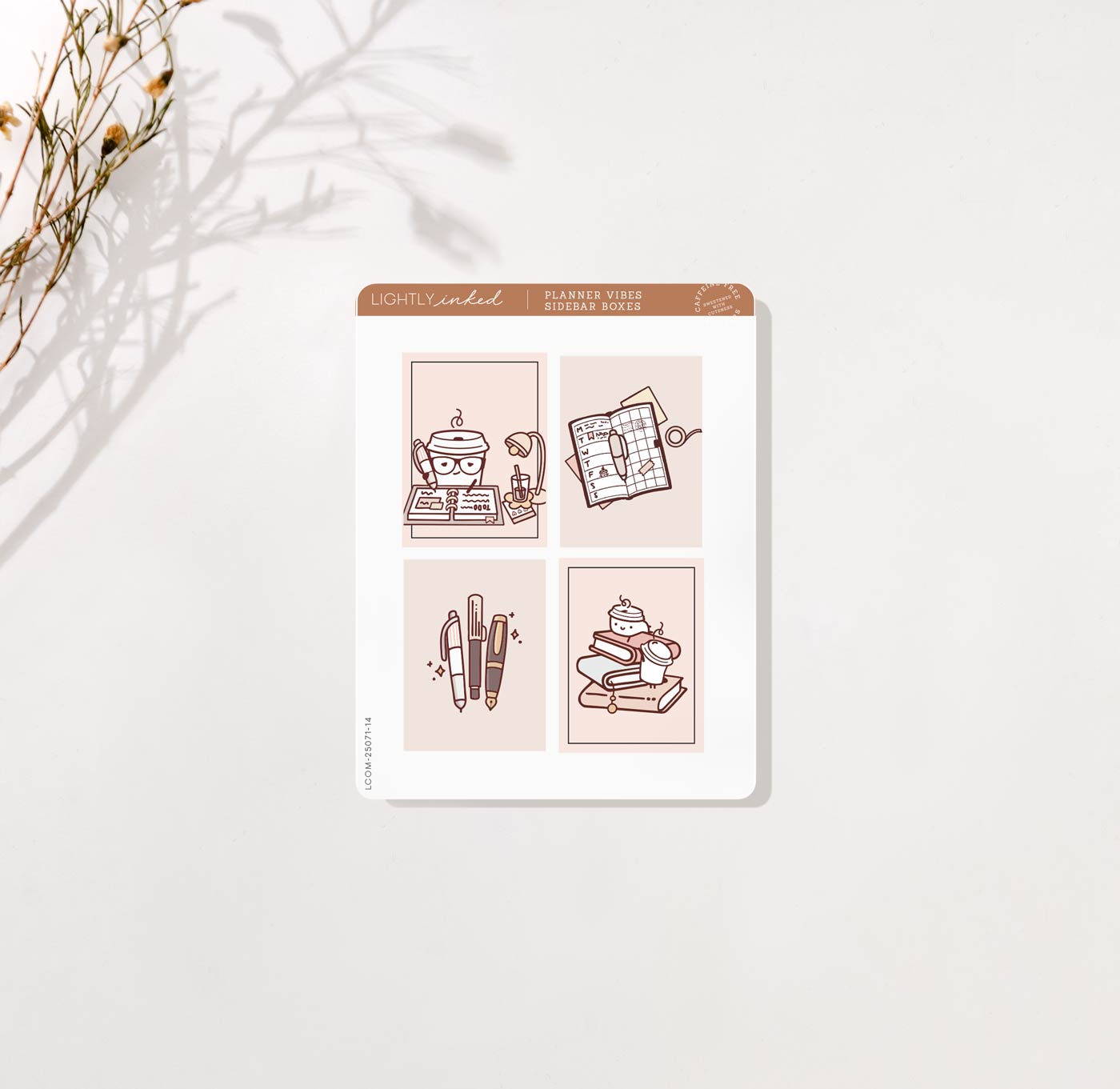 Planner Vibes-Side Bar boxes (Kit Add On)