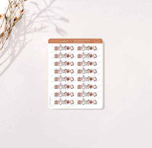 Bookish Brews - Header/Dividers