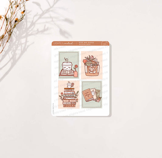 Bookish Brew-Side Bar boxes (Kit Add On)