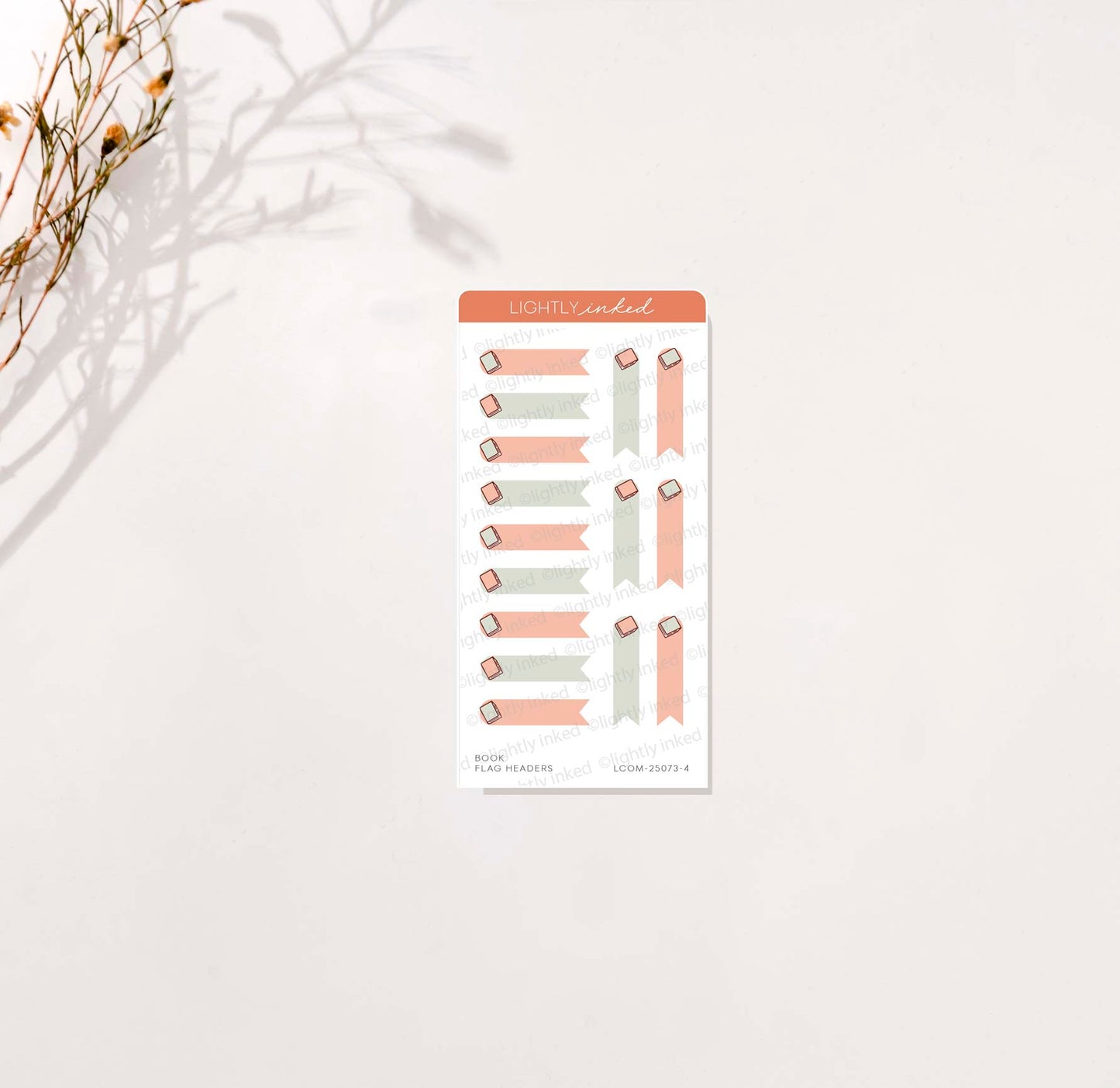 Bookish Brew- Book Flag Headers
