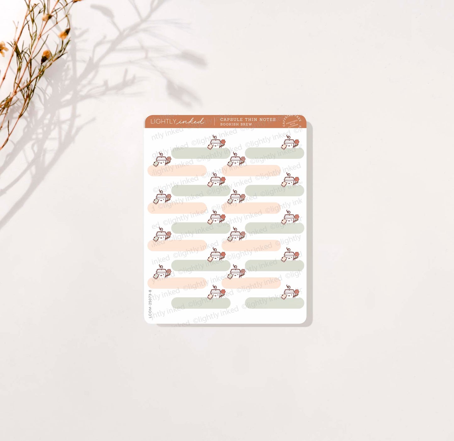 Bookish Brew- Capsule Notes Thin