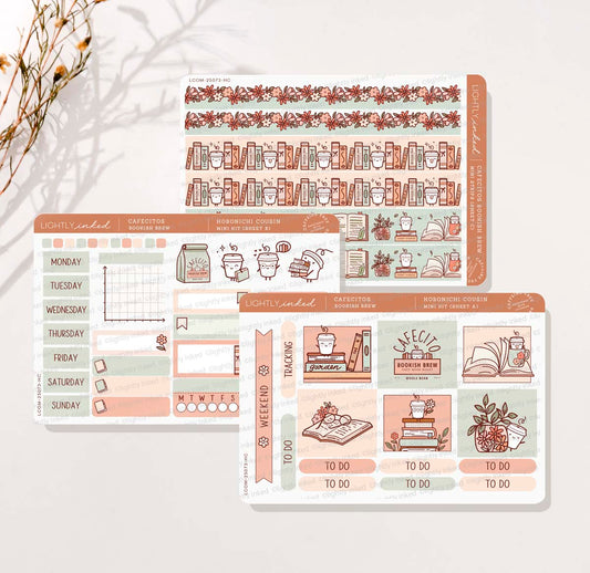 Bookish Brew - Hobonichi Cousin Mini KIT