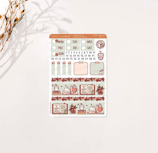 Bookish Brew | Hobonichi Weeks Mini Kit #1