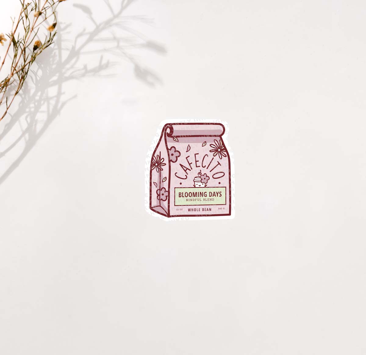 Blooming Days- Bag of Coffee grounds