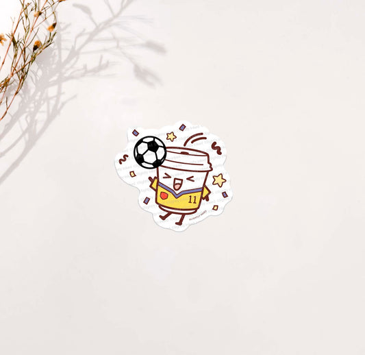 Little Soccer Player-  Yellow
