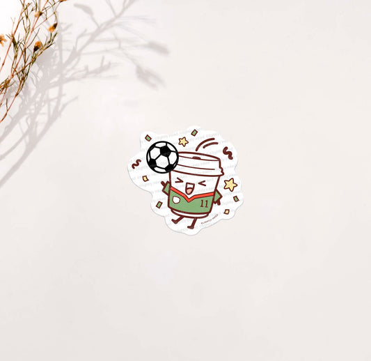 Little Soccer Player-  Green