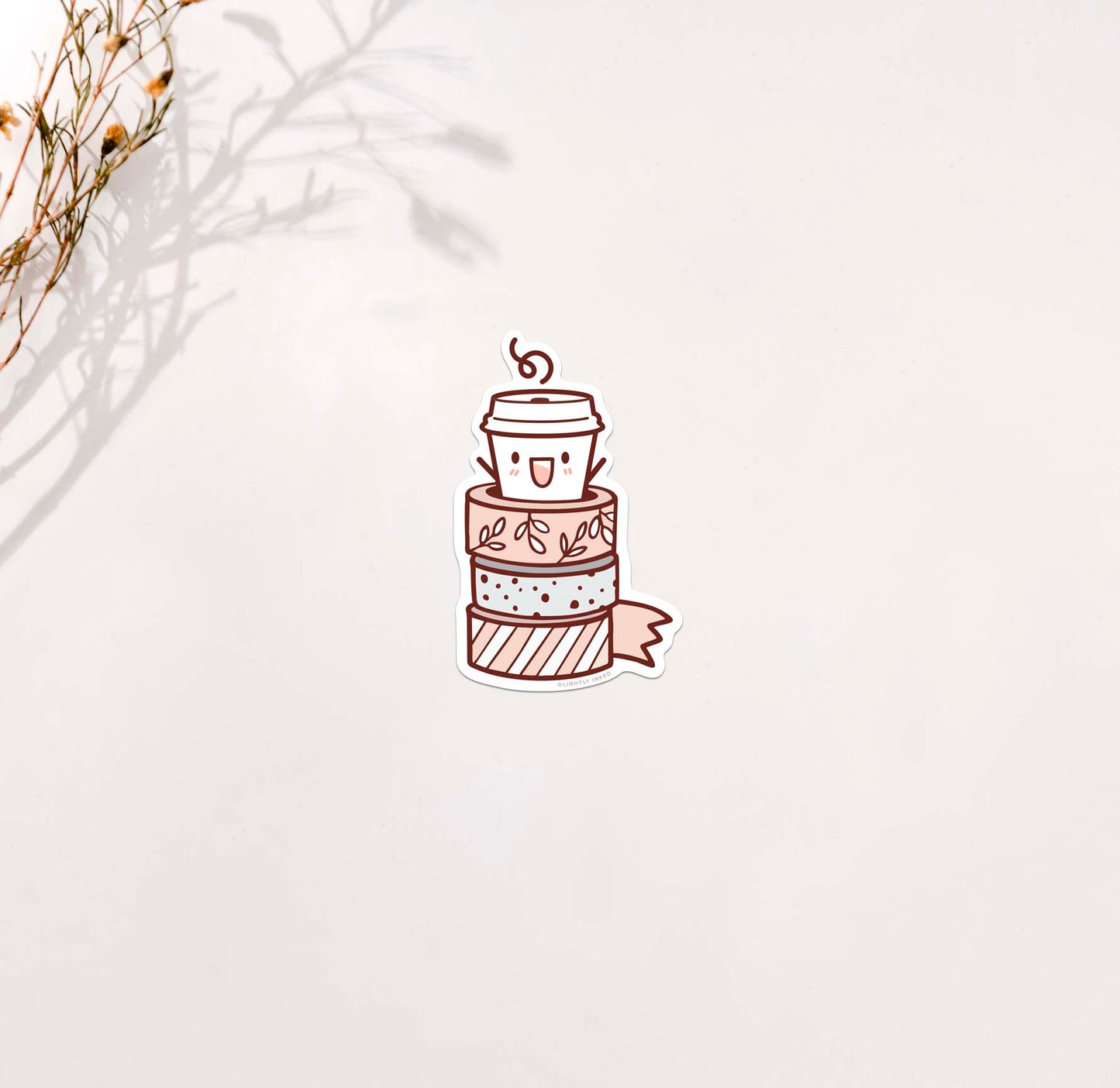 Cafecito in Washi Cake