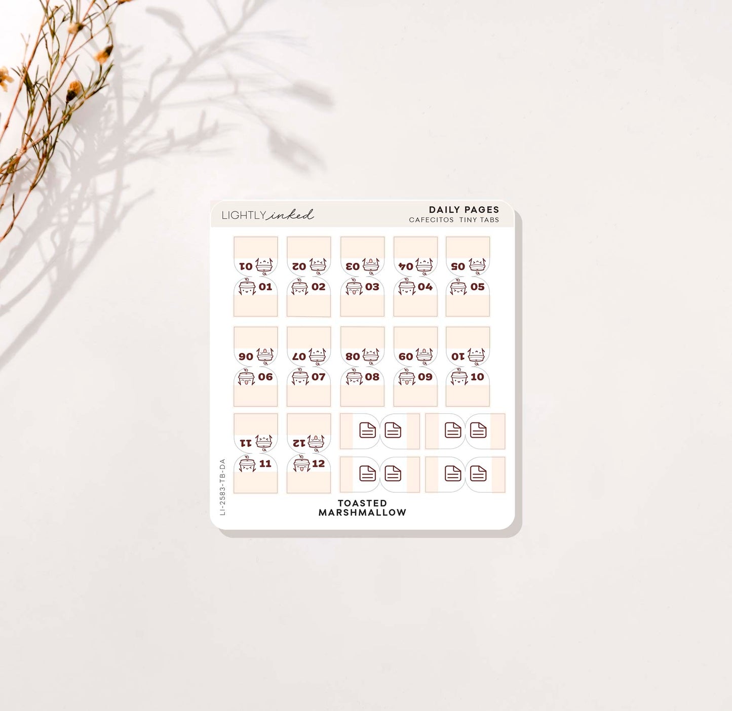 Daily Tabs (Cafecito)- Tiny