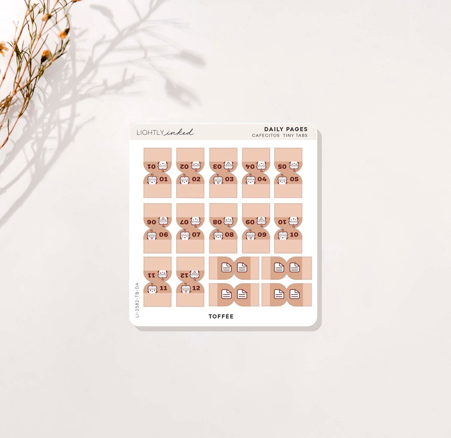 Daily Tabs (Cafecito)- Tiny