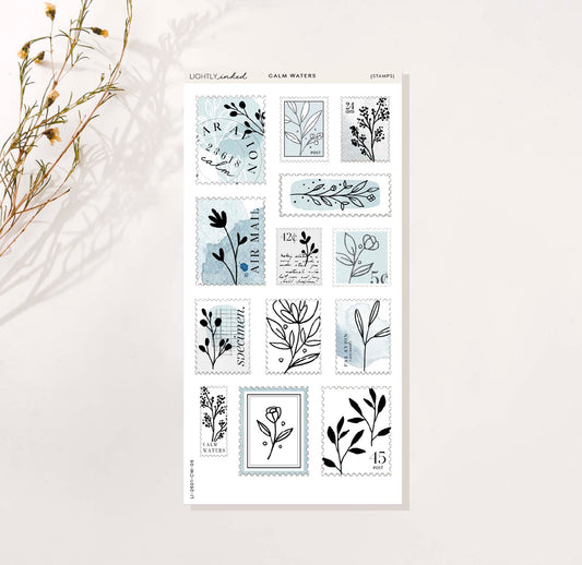 Calm Waters Collection-Stamps