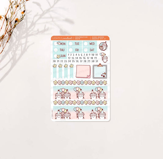 Celebration Brew-Hobonichi Weeks KIT #1
