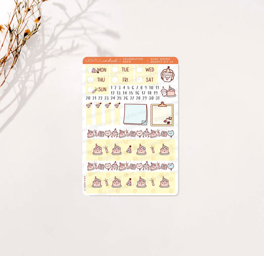 Celebration Brew-Hobonichi Weeks KIT #2