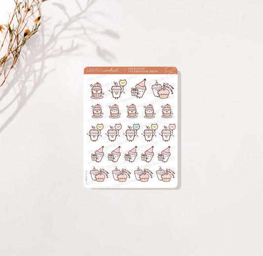 Cafecitos Celebration Brew Sheet