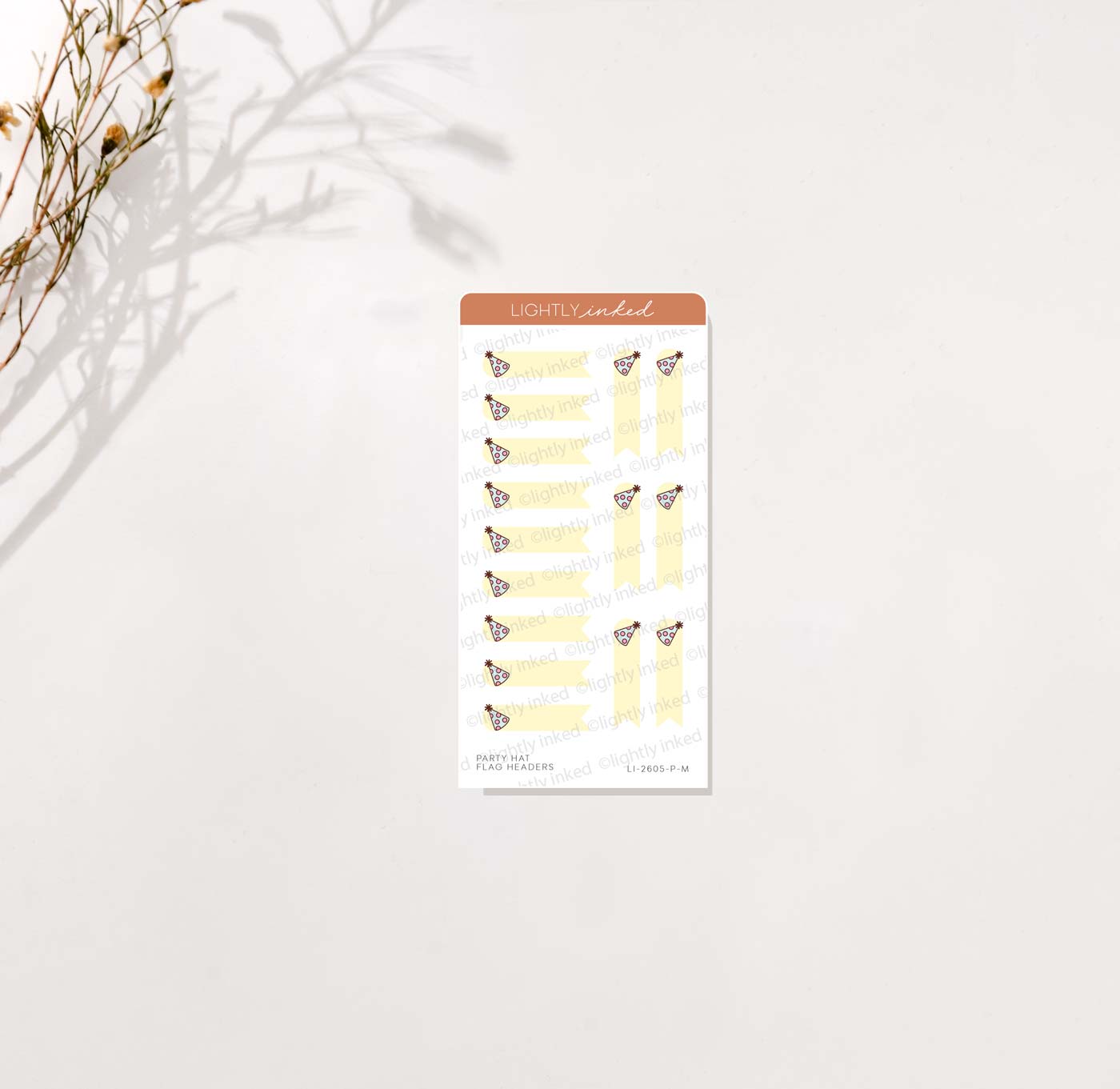 Celebration Brew - Party Hat  Flag Headers