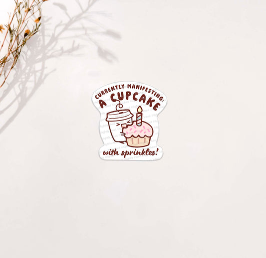 Cupcake with Sprinkles