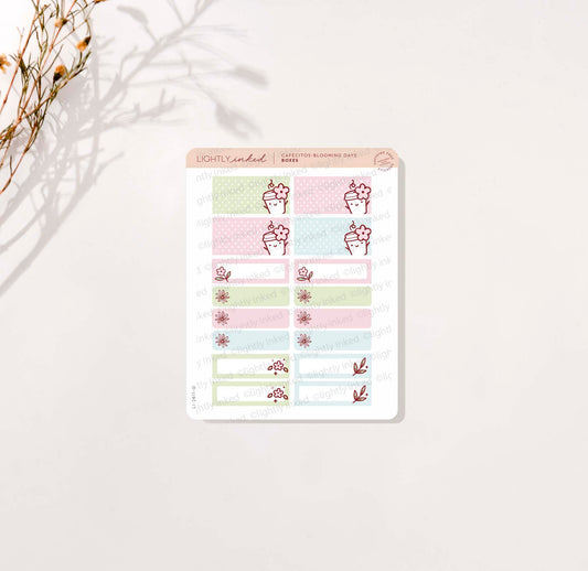 Blooming Days - Boxes