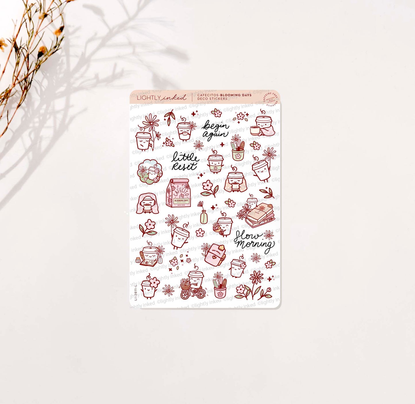 Blooming Days- Deco Sheet