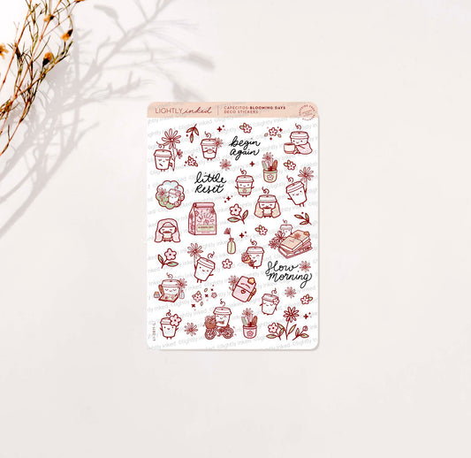 Blooming Days- Deco Sheet