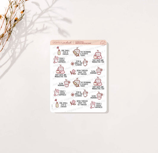 Cafecitos: Gentle Motivations