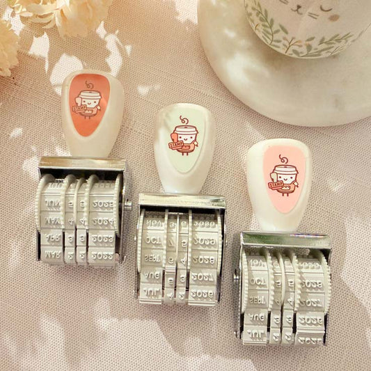 Cafecito little Date Stamp