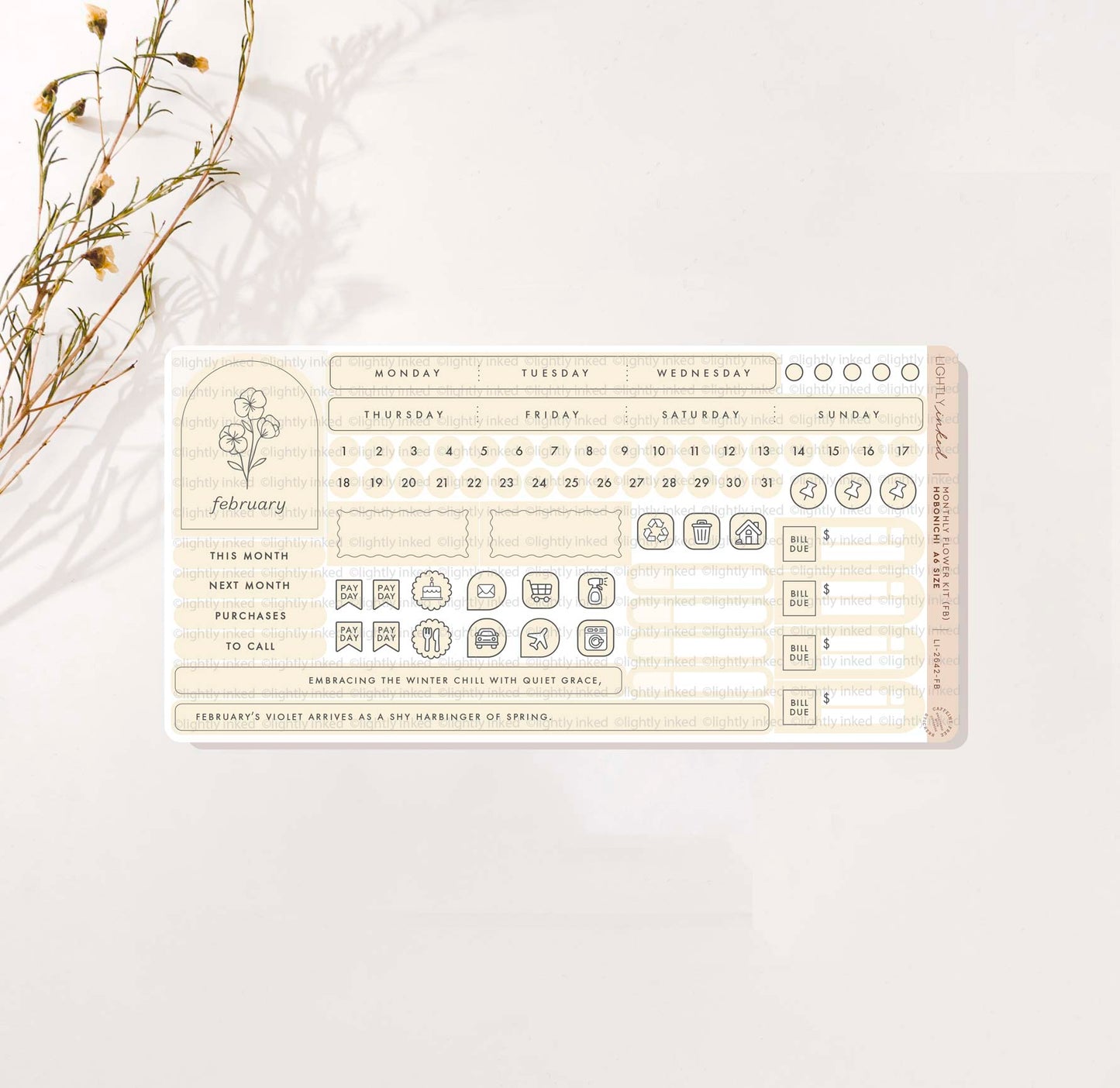 Monthly Floral Kits